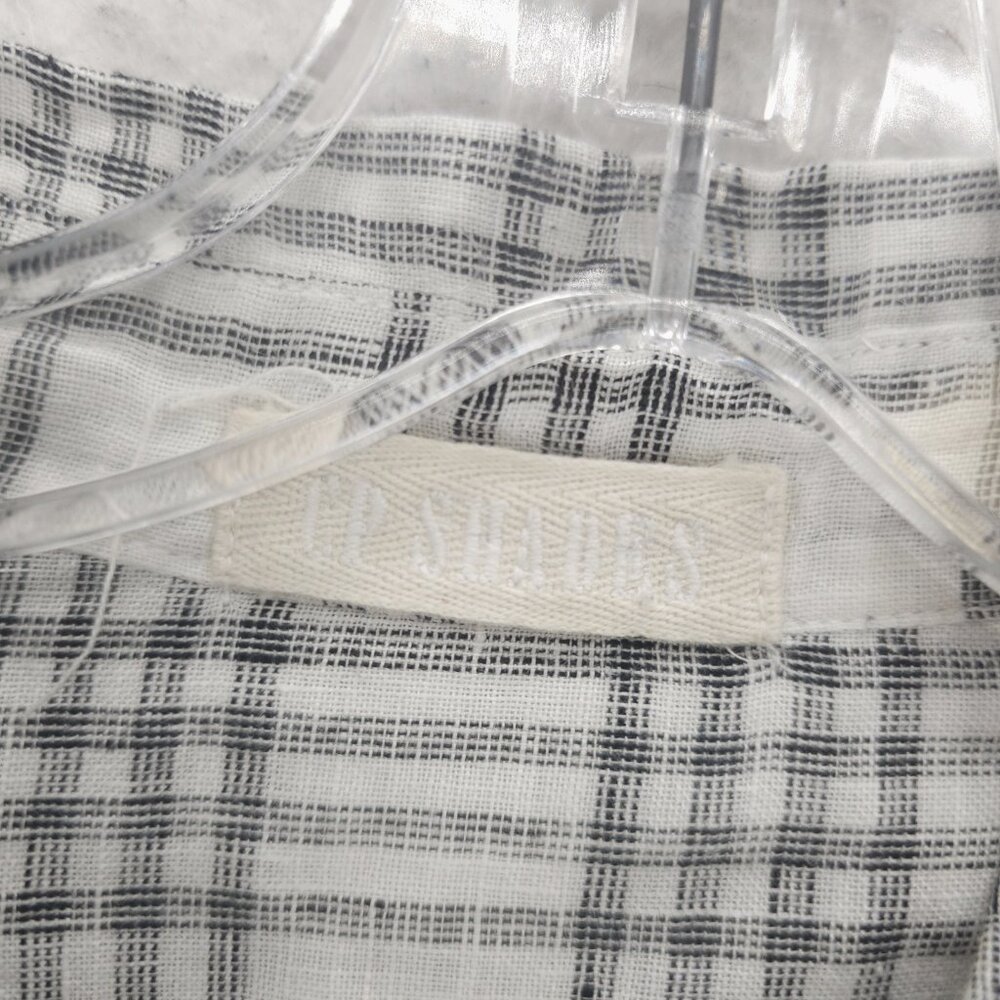 CP Shades White and Gray Plaid Casual Button-Down Shirt XL - Picture 5 of 6